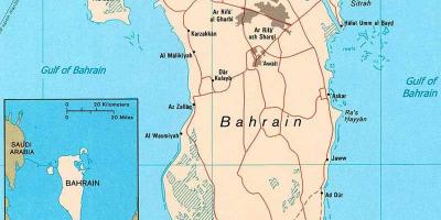 Бахреин патишта мапа